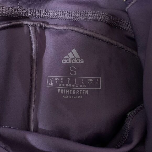 NEW ADIDAS BELIEVE THIS 2.0 HIGH RISE 7/8 PURPLE SIZE S LEGGINGS - Picture 9 of 10